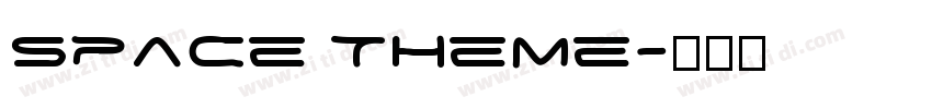 Space Theme字体转换